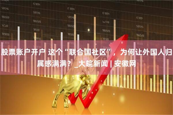 股票账户开户 这个“联合国社区”，为何让外国人归属感满满？_大皖新闻 | 安徽网